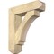 Ekena Millwork Imperial Craftsman Rough Sawn Bracket w/ Offset Brace, Douglas Fir, 8"W x 30"D x 34"H BKT0806X30X34IMP04RDF - alternate 1